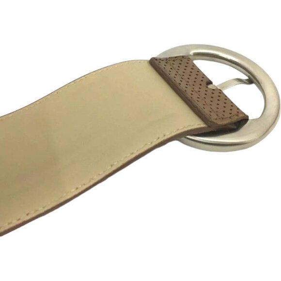 687180AR (S2) Bottega Veneta Belt Intrecciato 75m Brown Leather main image 6